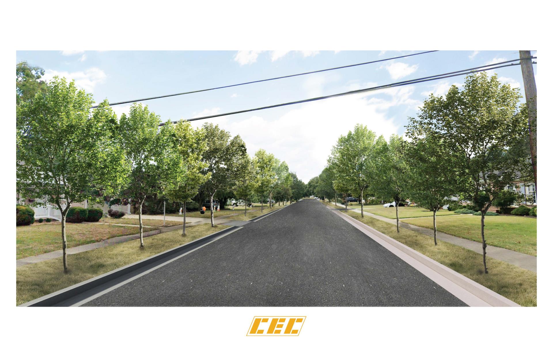 Alabama Streetscape/Stormwater Rendering 