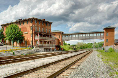 train station